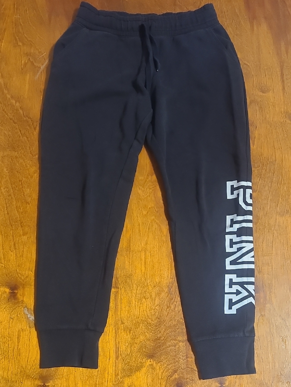 PINK Victoria's Secret Black Joggers